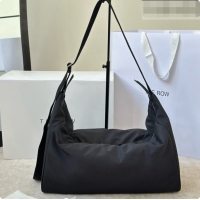 Super Quality The Row E/W Logan Nylon Bag 8872 Black 2026