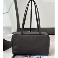 Affordable Price The Row Astra Soft Bowling Bag in Grained Calfskin 8840 TR91439 Dark Brown 2026