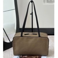 New Fashion The Row Astra Soft Bowling Bag in Canvas 8840B TR91445 Khaki Green 2026