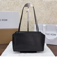 Stylish The Row Terrasse To-Go Bag in Lambskin 1610 Black 2026