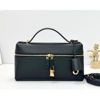Big Discount Loro Piana LP Extra Bag L23 in Calfskin Leather Dark Royal Blue 2026 FAQ2126