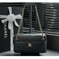 Cheap Price Chanel Camera Case Should Bag in Calfskin AS6443 Black 2026