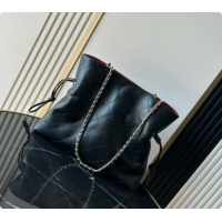 Charming Chanel Small Shopping Bag AS6495 Black 2026