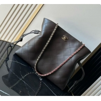 Hot Style Chanel Small Shopping Bag AS6495 Dark Brown 2026
