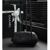 Luxury Chanel Clutch with Leather Strap in Smooth Calfskin AP5360 Black 2026